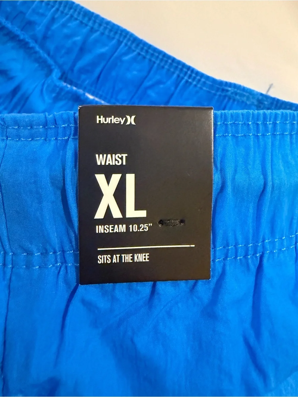 Hurley Boy”s XL Blue Drawstring Swim Shorts